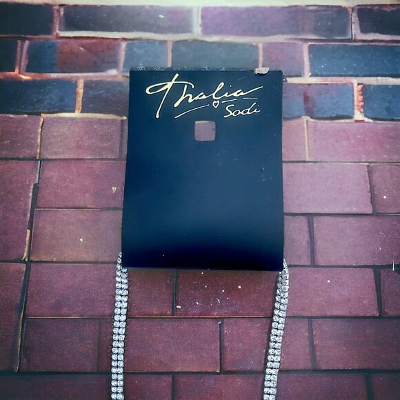 THALIA SODI Rhinestone Lariat Necklace - Picture 5 of 5